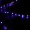16" Lighted Purple LED Spiderweb Halloween Decoration